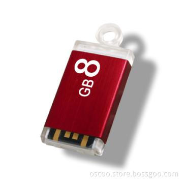 Push and pull style USB flash drive